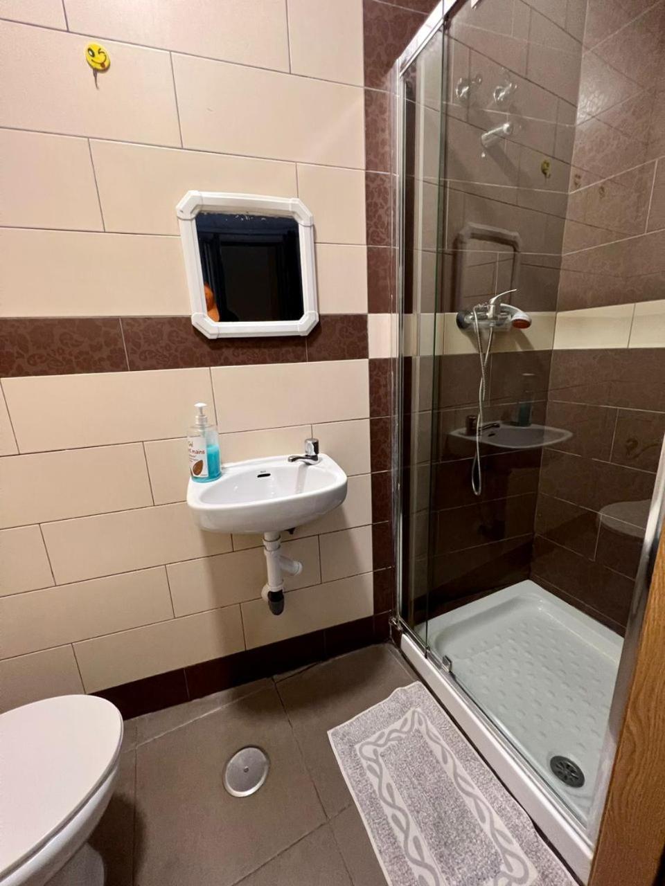 Hostal Milan アリカンテ エクステリア 写真 A shower cubicle